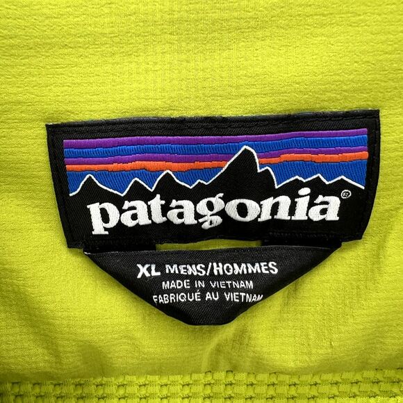 Patagonia Nano Air Light Hybrid Jacket Mens XL Zip Up Neon Green Insulated 84345 - Picture 9 of 15